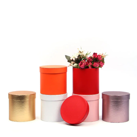 Modest Hat Flower Box with Lid