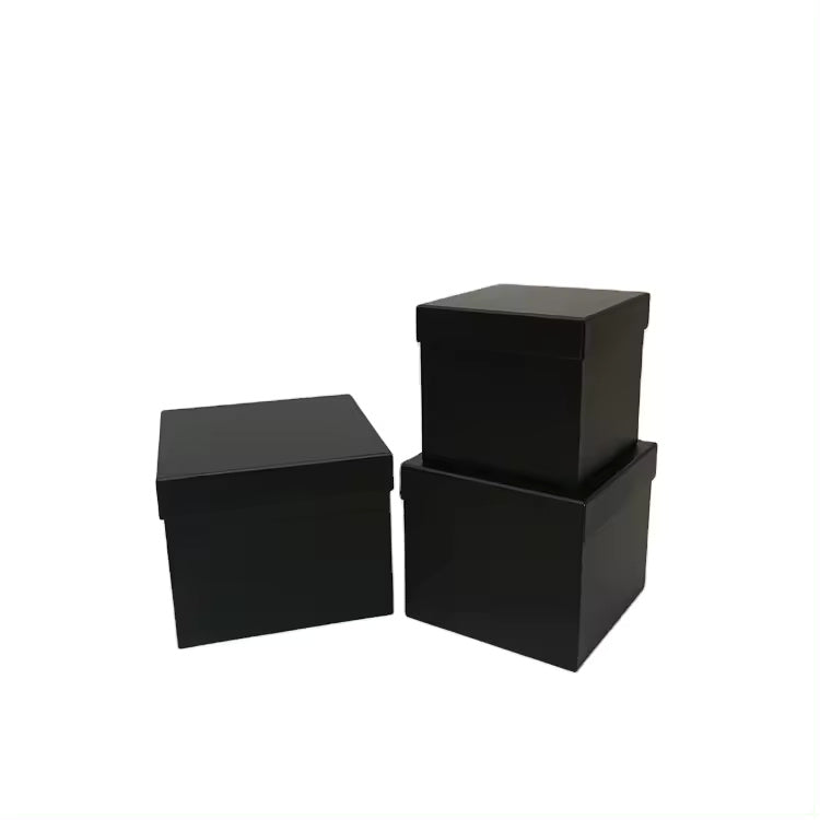 Simple Square Flower Gift Box