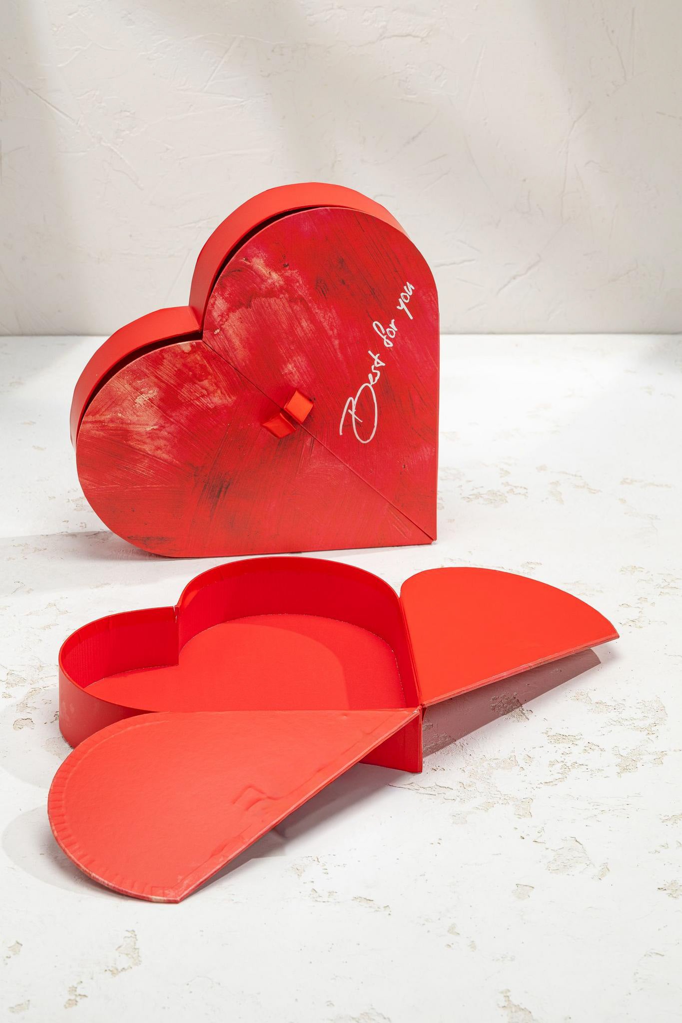 Romantic Heart Flower Gift Boxes - Elegant Supply
