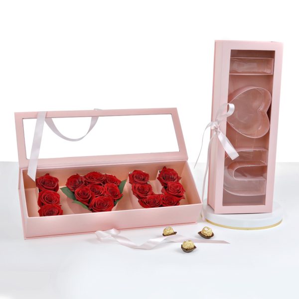 I Love You Fillable Flower Box