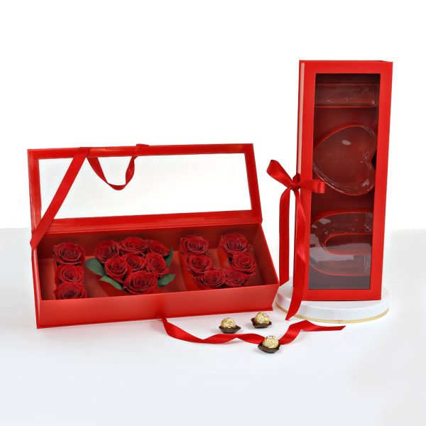 I Love You Fillable Flower Box