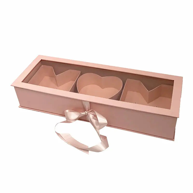 Fillable MOM Letters Flower Box