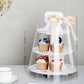 2 Tiers Round Stand - Elegant Supply