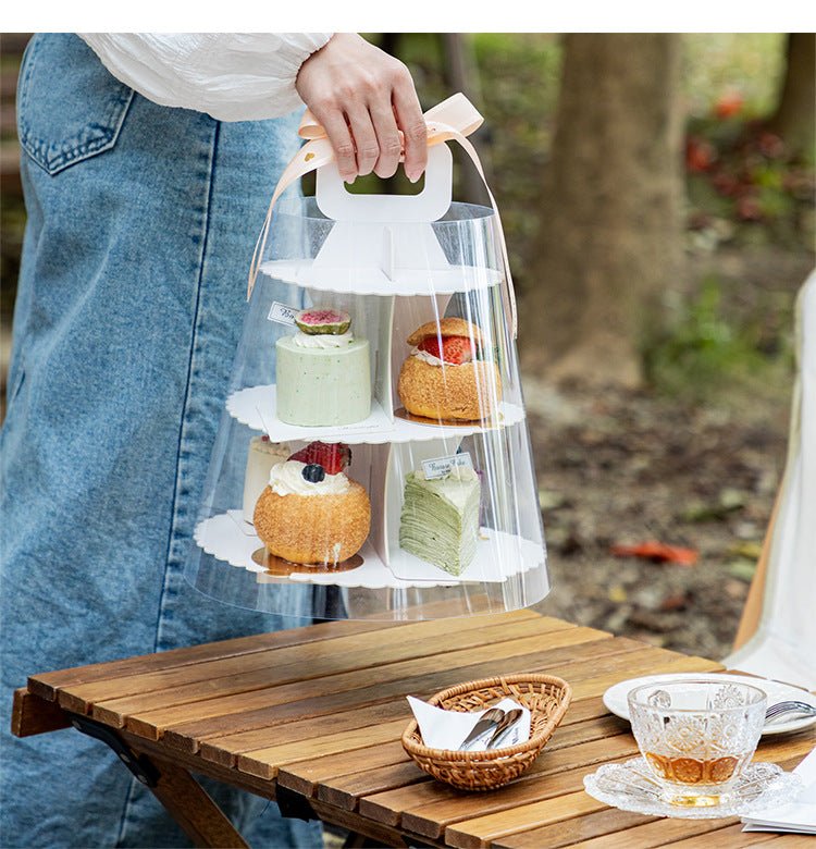 2 Tiers Round Stand - Elegant Supply