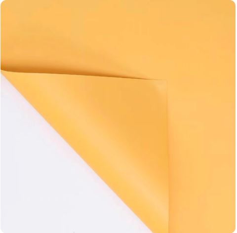 Solid Color Korean Inspired Flower Wrapping Paper (20pcs/bag)