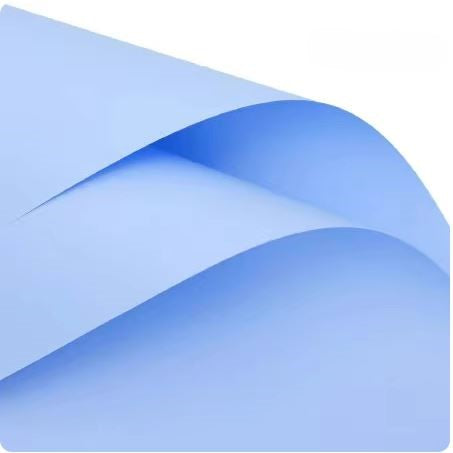 Solid Color Korean Inspired Flower Wrapping Paper (20pcs/bag)