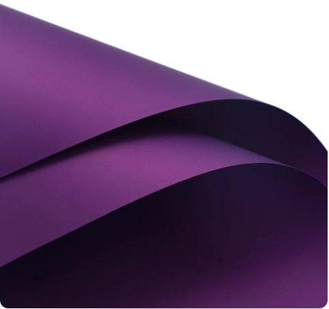 Solid Color Korean Inspired Flower Wrapping Paper (20pcs/bag)