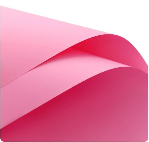 Solid Color Korean Inspired Flower Wrapping Paper (20pcs/bag)