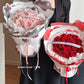 Heart Balloon Flower Wrapping Paper