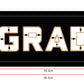 Premium foldable GRAD box with liner, perfect for graduation flower or gift displays.