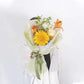 PRE-ORDER ONLY - Solid Color & Transparent Border Flower Wrapping Paper (20pcs/bag)