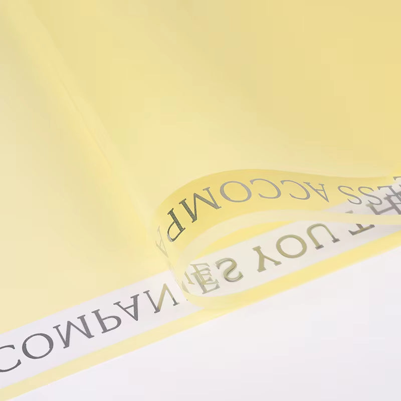 Vibrant and elegant floral wrapping paper with printed stripe