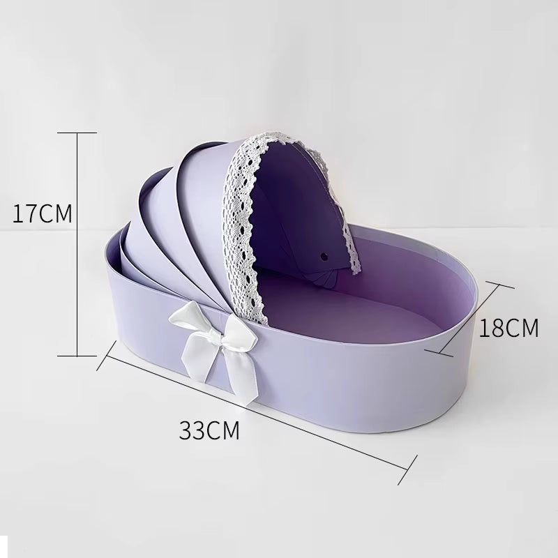 Cradle Bassinet Flower Gift Box