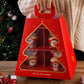 Christmas 2 Tiers Trapezoid Bakery / Cupcakes Dessert Stand