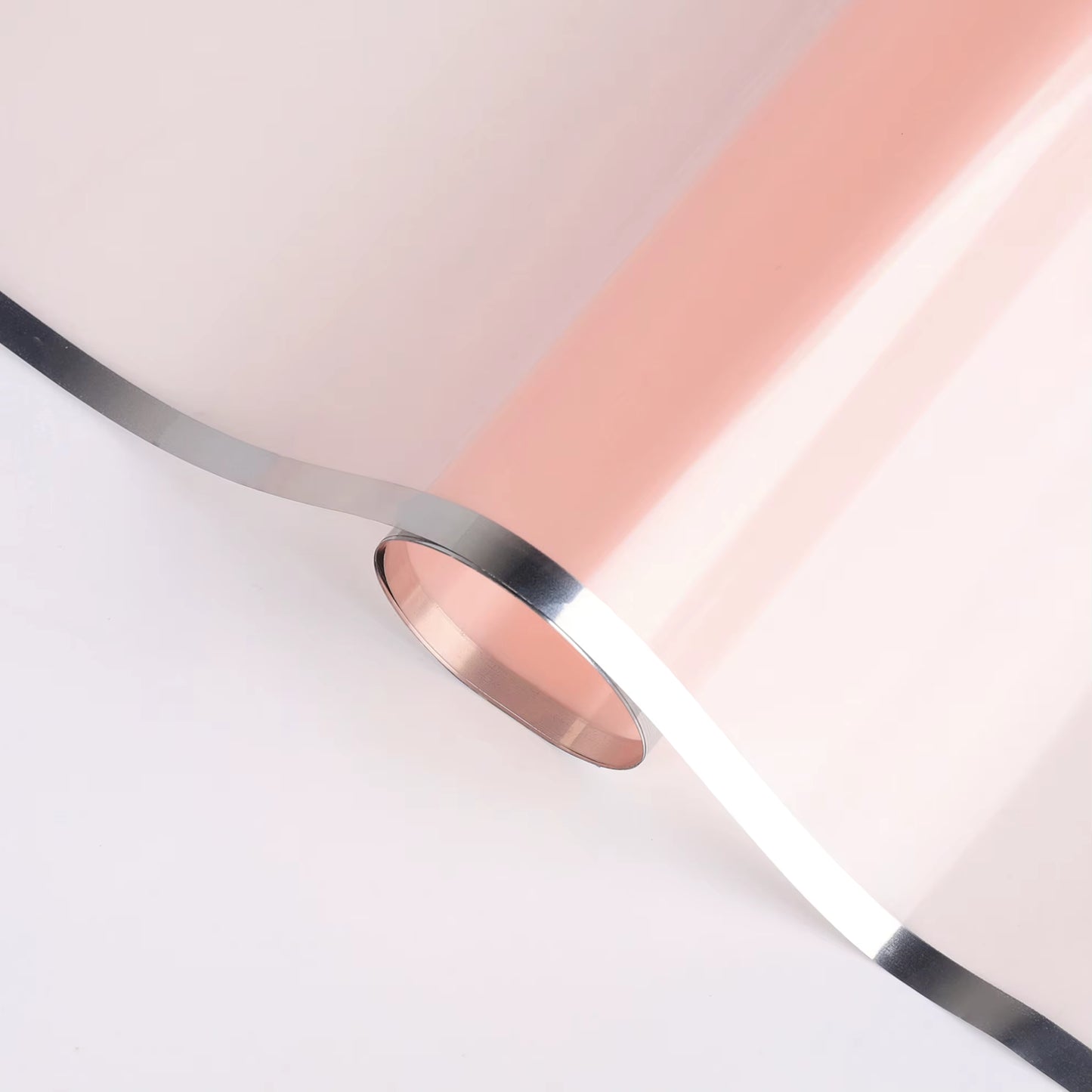 Wedding bouquet wrapped in waterproof silver-edged paper