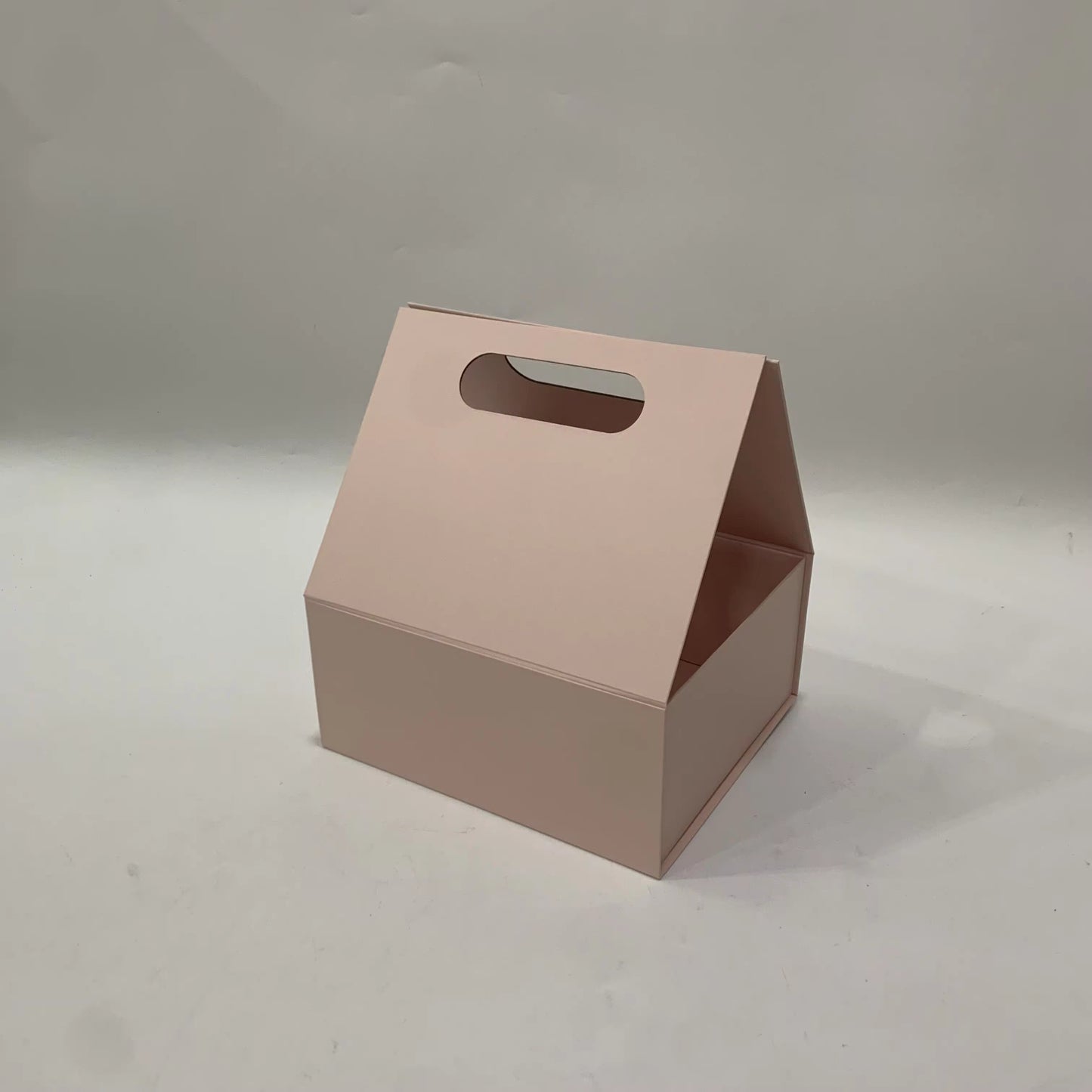 Handle Folding Flower Box Gift