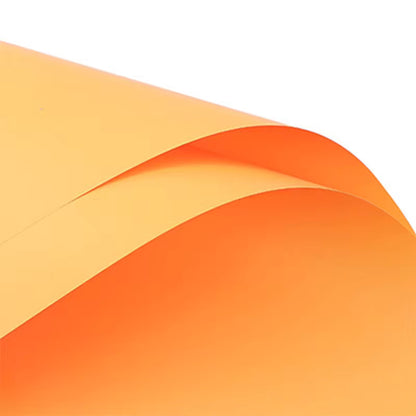 Solid Color Korean Inspired Flower Wrapping Paper (20pcs/bag)