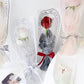 PRE-ORDER ONLY - Vintage Single Flower Plastic Sleeve For Flower Wrapping (20pcs/bag)