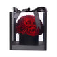 PRE-ORDER ONLY  - Square Acrylic Flower Gift Box For Preserved Rose Flowers