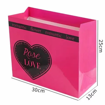 Rose Love Romantic Flower bag with matching balloon set included