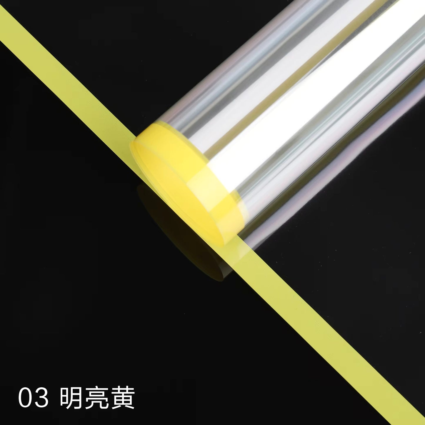 Color Edge Line Clear Cellophane Flower Wrapping Paper