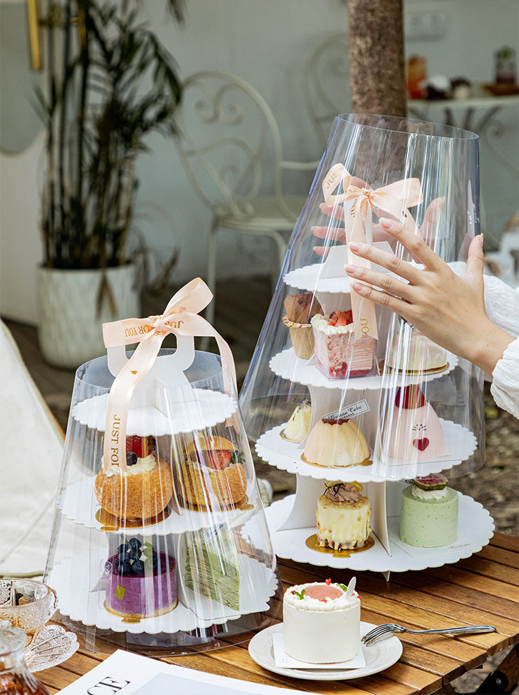 2 tiers dessert stand