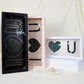 Foldable I Love You  Box with Clear Lid, Foam and Liner