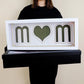 Foldable MOM Flower Box with Clear Lid, Foam and Liner