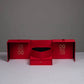 Prestige Magic Cube rigid gift box in matte red