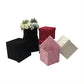 PRE-ORDER ONLY - Velvet Cube Square Flower Hat Box with Lid