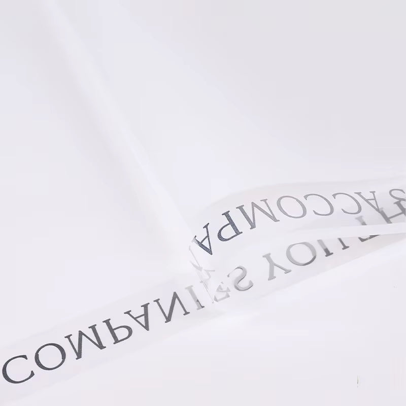 Pastel and bold shades of plastic wrapping paper for florists