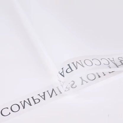 Pastel and bold shades of plastic wrapping paper for florists