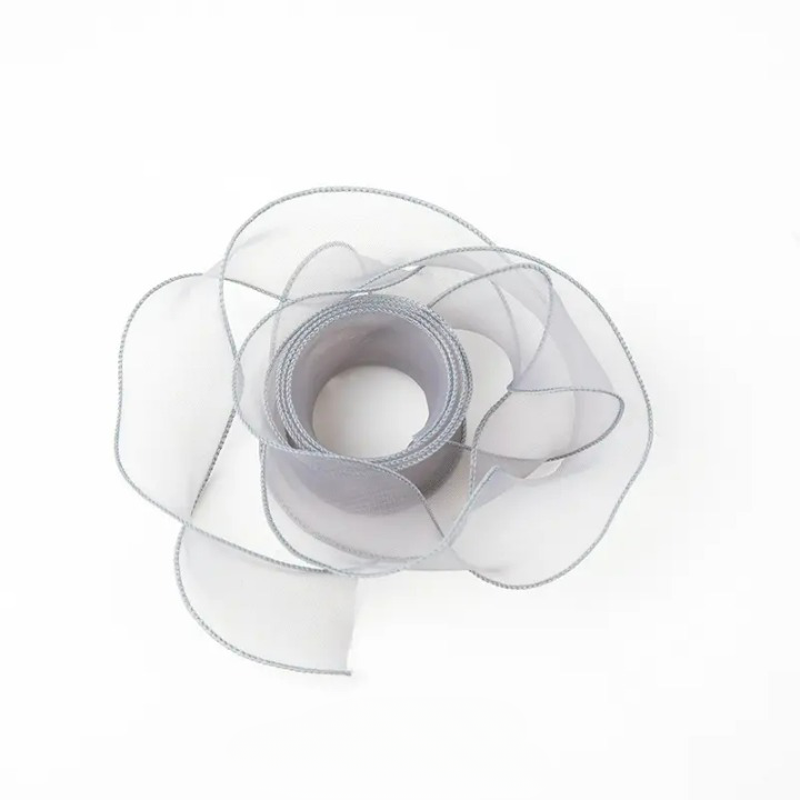 Mesh Silk Ribbon Roll For Flower Bouquet & Gift Wrapping