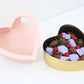 Gold Slide Heart Flower Gift Box