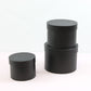 Black Elegant flower hat box for gifts and décor