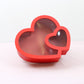 Double Heart Flower Gift Box with Lid - Various Colors - For Preserved/ Eternal Rose / Gift / Chocolate Strawberries Arrangements