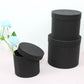 Shiny Round Flower Hat Box with Lid - Various Colors and Sizes - For Preserved Roses / Gift / Chocolate Strawberries Arrangements