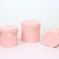 Macaroon Color Round Flower Hat Box with Lid