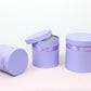 Macaroon Color Round Flower Hat Box with Lid