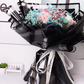 PRE-ORDER ONLY - Solid Color & Transparent Border Flower Wrapping Paper (20pcs/bag)