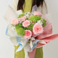 PRE-ORDER ONLY - Rose Printing Design Flower Wrapping Paper (20pcs/bag)