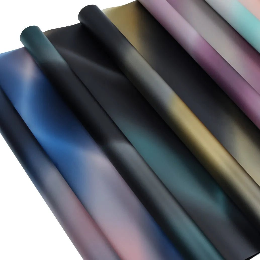 Aurora Gradiant Flower Wrapping Paper (20pcs/bag) - Elegant Supply