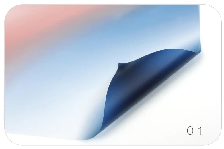 Aurora Gradiant Flower Wrapping Paper (20pcs/bag) - Elegant Supply