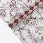 Checked Vintage Flower Wrapping Paper (20pcs/bag) - Elegant Supply