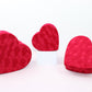 Chic Velvet Heart Flower Box with Lid - Elegant Supply