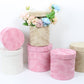 Chic Velvet Round Flower Box with Lid - Elegant Supply