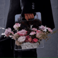 Clear Acrylic Flower Display Gift Cluth - Elegant Supply