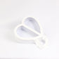 Clear Double Open Heart Flower Gift Box with Handle - Elegant Supply