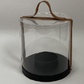 Clear PVC Cylinder Round Flower Box with Clear Lid and Handle - Elegant Supply
