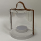 Clear PVC Cylinder Round Flower Box with Clear Lid and Handle - Elegant Supply